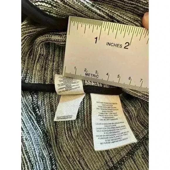 EUC Rachel Roy Black Multi Blazer grey tweed Size 22W Single Button Front - Picture 9 of 11